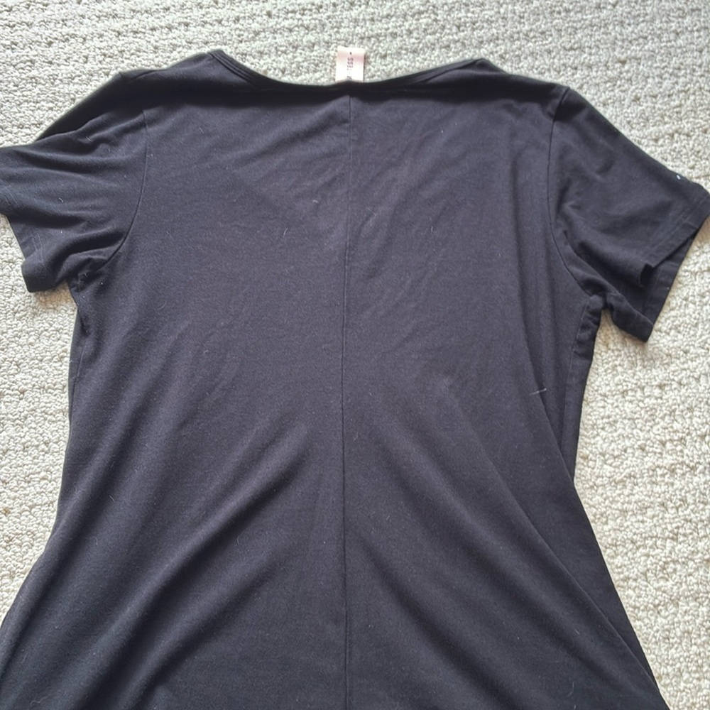 Smash + Tess Women’s Black Short Sleeve Sunday Bamboo Romper Jumpsuit Size XXS - Picture 6 of 12